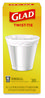 A Picture of product CLO-78817 Glad® Small Twist-Tie Trash Bags. 0.74 mil. 4 gal. 23 X 21.63 in. White. 30/box.