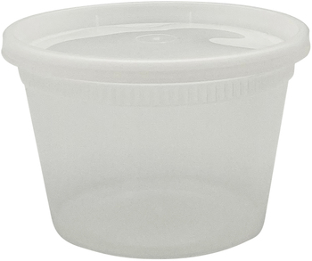 Empress Heavy Duty Deli Containers Combo Pack. 16 oz. Clear. 240/case.