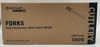 A Picture of product 191-165 Heavy Weight Polystyrene Forks. Black. 1000 count.