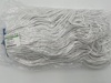 A Picture of product 530-501 Wet Mop.  Cut-End.  Premium 4-Ply Rayon.  24 oz.  Industrial Flat Mop with Metal Threaded Stud.