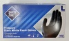 A Picture of product 963-718 The Safety Zone® Powder Free Nitrile Gloves. Size Large. Black. 100/box, 10 boxes/case.