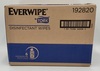 A Picture of product SCA-192820 Everwipe® by Tork® Disinfectant Wipe Canisters. White. 75 wipes/canister, 6 canisters/case.