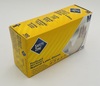 A Picture of product 280-313 Gloves.  Latex.  Medium Size.  5 Mil Thick, Rolled Cuff.  Lightly Powdered.  Non-Medical.  FFDCA Approved for Food Contact. 100 Gloves/Box, 10 Boxes/Case.