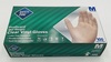 A Picture of product 280-317 Gloves.  Vinyl.  Medium Size.  4 Mil Thick, Rolled Cuff.  Powdered.  Non-Medical.  FFDCA Approved for Food Contact.
