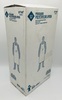 A Picture of product 249-302 Aprons.  Disposable White Apron.  28" x 46".  White Embossed Polyethylene 100/Box, 10Box/Case Individually Packed