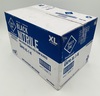 A Picture of product 965-390 The Safety Zone® Powder Free Heavy-Weight Single-Use Nitrile Gloves. Size X-Large. 5 mil. Black. 100/box, 10 boxes/case.