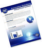 A Picture of product FEL-5221501 Fellowes® Self-Adhesive Laminating Sheets 3 mil, 9.25 x 12, Glossy Clear, 10/Pack