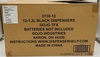 A Picture of product 670-753 GOJO® TFX™ Touch-Free Dispenser for GOJO® Foam Soap. 1200 mL. 10.58 X 4.09 X 6.0 in. Black. 12 dispensers/case.