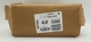 A Picture of product 310-303 Grocery Bag.  Natural Kraft.  4 #  5" x 3-1/3" x 9-3/4".  30# Basis Weight.  100% Recycled. 4 lb.