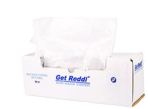 Inteplast Group Bun-Rack/Pan-Cover Film 52 x 80, 50/Carton