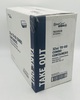 A Picture of product ACR-TGC2CS32B AmerCareRoyal Rectangular Polypropylene 2-Compartment Take Out Containers with Lids. 32 oz. 8 3/4 X 6 X 2 in. Black and Clear. 150 sets/case.