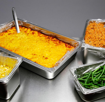 Elkay Plastics Value Plus Poly Pan Liners, Half Bun Pan Sheet. 0.48 mil. 19 X 14.25 in. 200/case.