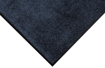 ColorStar® Indoor/Wiper Mat with Cleated Back. 3 X 5 ft. Cabot Grey.