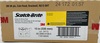 A Picture of product MMM-09549 Scotch-Brite™ Clean & Shine Pads. 13 in. Brown and Yellow. 5/case.