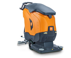 ULTIMAXX 1900 Double Disc Floor Scrubber-Drier Machine, Battery Powered, Li-Ion 100Ah MBU Kit 1ea