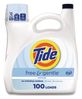 A Picture of product PGC-12140 Tide® Free & Gentle HE Compatible Liquid Laundry Detergent. 132 oz. 100 Loads. 4 bottle/carton.