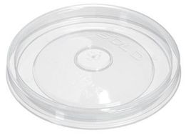 CLEAR PP VENTED LID REDESIGNED FOR 8OZ-16OZ FLEX PAPER FOOD CONTAINERS
