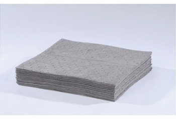 TaskBrand® Universal Sorbent  Pad Heavy Weight 15" x 18"  Sonic Bonded 100/Bale