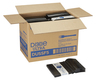 A Picture of product DXE-DUSSF5 GP Pro Dixie Ultra® Smartstock® Series-T Polystyrene Plastic Fork Refill. Black. 960 forks/case.