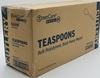 A Picture of product 191-185 Heavy Weight Polystyrene Teaspoons. Black. 1000 count.