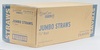 A Picture of product 189-114 Jumbo Unwrapped Straws. 7.75 in. Black. 5000 Straws.