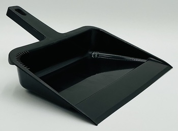 Lavex Plastic Utility Dust Pan. 12 in. Black.