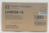A Picture of product 964-722 International Paper Dome Lid for 10-24 oz Hot Cups. Black. 1200 count.