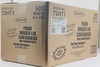 A Picture of product 217-207 Dart® Foam Hinged Lid Containers,  7-1/10 x 3-4/5 x 2-3/10, White, 125/Bag