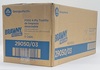 A Picture of product 871-132 Brawny Industrial™ 4-Ply Scrim Reinforced Paper Wipers.  9.25" x 16.7".  White Color.  166 Wipers/Pop-up Box.