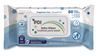 A Picture of product NIC-M41580 Sani Professional® Baby Wipes. 1-Ply. 6.7 X 8 in. White. Fragrance-Free. 80 wipes/pack, 12 packs/carton.