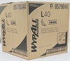A Picture of product 874-405 WypAll* L40 Wipers,  16 2/5 x 9 4/5, 100/Box, 9 Boxes/Carton