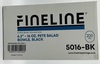 A Picture of product FIS-5016BK Super Bowl PETE Salad Bowls. 16 oz. Black. 200/case.