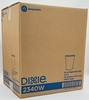 A Picture of product 103-096 Dixie® Paper Hot Cup.  10 oz.  Simply White Design.  50 Cups/Sleeve, 1,000 Cups/Case