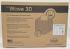 A Picture of product 528-403 Wave 3D Urinal Screens. Cucumber Melon Scent. Green. 60/Case