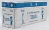 A Picture of product 222-831 Safety Zone® Unwrapped Polypropylene Coffee Stir Straws. 5-1/4 in. Red. 1,000 bulk-packed straws/box, 10 boxes/case.