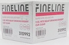A Picture of product FIS-310992 Fineline Super Sips Squat PETE Drinking/Dessert Cups. 9 oz. Clear. 50/bag, 20 bags/carton.