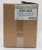 A Picture of product 535-422 Dust Mop.  Cut End.  Cotton Hygrade Industrial.  5" x 60".  Keyhole Construction
