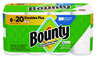A Picture of product PGC-19274 Bounty® Select-a-Size 2-Ply Kitchen Roll Paper Towels. 5.9 X 11 in. White. 103 sheets/roll, 8 rolls/pack.