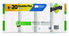 A Picture of product PGC-19274 Bounty® Select-a-Size 2-Ply Kitchen Roll Paper Towels. 5.9 X 11 in. White. 103 sheets/roll, 8 rolls/pack.
