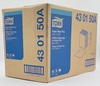 A Picture of product SCA-430150A Tork Paper Wiper Plus, 1/4 Fold, 13" x 12.5", White Color, 90 Wipes/Pack, 12 Packs/Case.