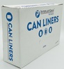 A Picture of product 860-811 Can Liner.  24" x 32".  0.90 Mil.  Black Color.  Coreless Perforated Rolls.  Star Seal Bottom.