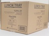 A Picture of product SCH-0590 Southern Champion Checkerboard Lunch Trays. 10-1/2 X 7-1/2 X 1-1/2 in. Red and White. 250/case.