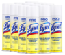 A Picture of product 601-719 Lysol Disinfectant Foam Cleaner. 24 oz Aerosol can.