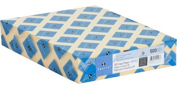 Sparco Premium Copy Paper. 8.5 X 11 in. Canary color. 500 sheets/ream.