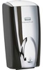 A Picture of product RCP-750411 Rubbermaid® Commercial TC® AutoFoam Touch-Free Dispenser,  1100mL, Black/Chrome