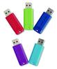 A Picture of product VER-70387 Verbatim® PinStripe USB 3.0 Flash Drive. 16 GB. Assorted Colors. 5/pack.