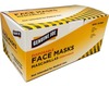 A Picture of product GJO-85176 Genuine Joe Disposable Face Masks. 3 ply. Blue. 50/box.