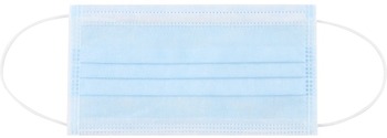 Genuine Joe Disposable Face Masks. 3 ply. Blue. 50/box.