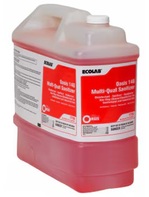 Ecolab Oasis 146 Multi-Quat Sanitizer. 2.5 gal. 1 bottle.