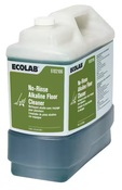 Ecolab No-Rinse Alkaline Floor Cleaner. 2.5 gal. 1 bottle.